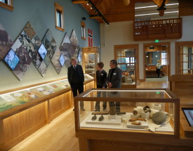 Ambassador Kåre R. Aas visits Livsreise, the Norwegian Heritage Center located in Stoughton, Wisconsin.